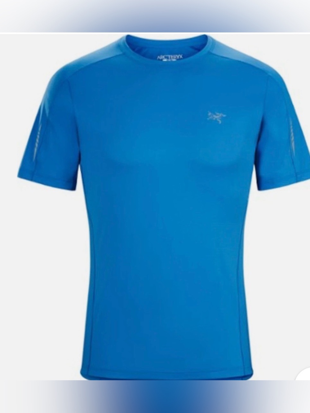 Arc'teryx Men's Short Sleeve Motus Tech Tee in Blue